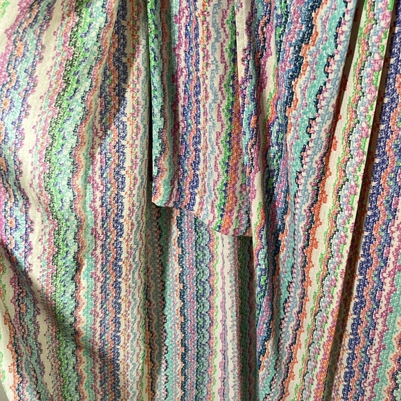 BCBG MAXAZRIA Dries Georgette One-Shoulder Maxi Dress | Size 2 | High Slit - Picture 4 of 8